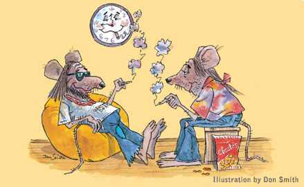 I don't imagine these two achieving much today